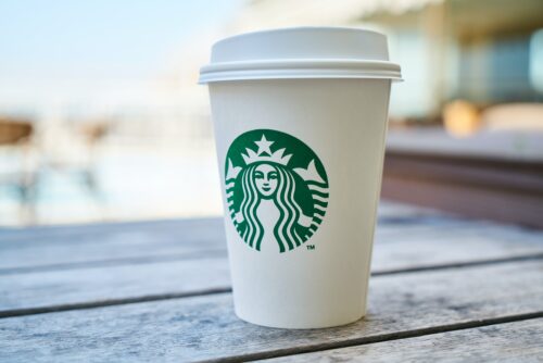 The Starbucks iconic brand