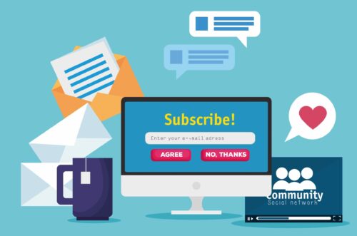 Build an email list to promote your business to your subscribers